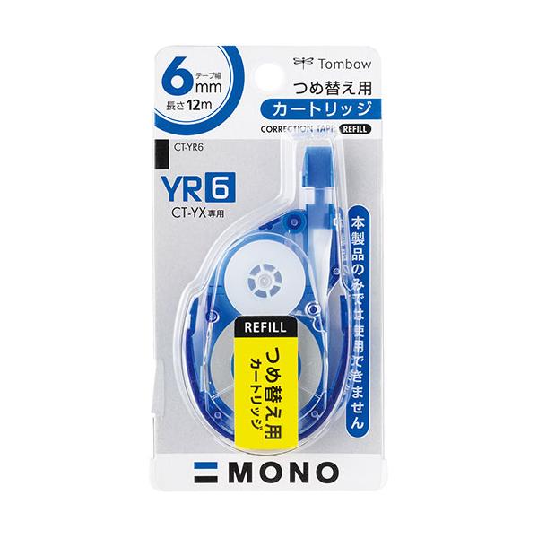 トンボ鉛筆 修正テープ モノYX用カートリッジ YR6 Tombow-CT-YR6
