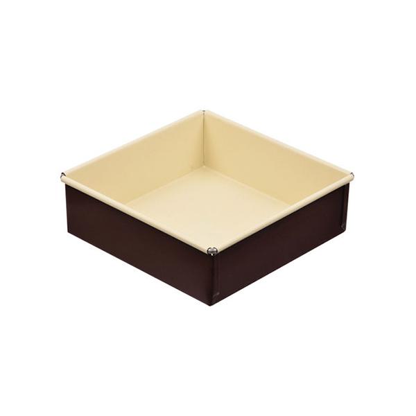 D-6120 ラフィネ ふっ素加工スクエアケーキ焼型15cm ※詳細は商品説明をご確認下さい。商品ページは縦長です。