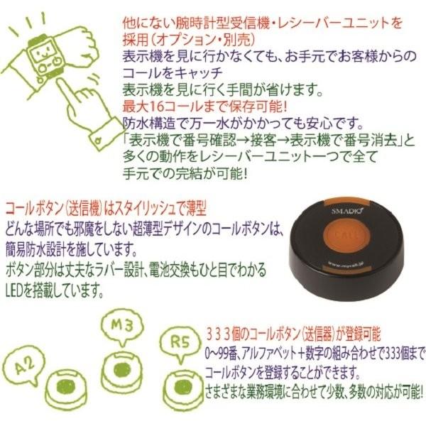 設置工事不要 ワイヤレスチャイム 呼び出しベル レシーバー5台 Ds 1068379 綺麗 かわいい 凛神戸 りんこうべ スマジオ スマジオ 表示機１台 コールボタン白30個