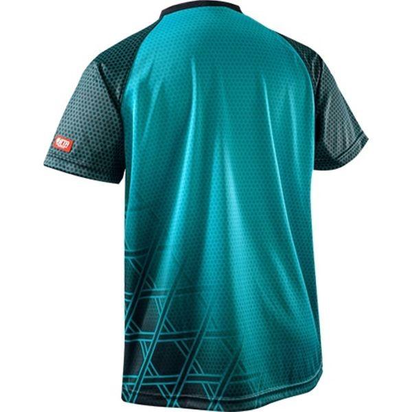 超人気新品売れ筋no 1 Butterfly バタフライ 卓球ゲームシャツ Lagomel Shirt ラゴメル シャツ 男女兼用 ターコイズブルー L セール値下げ