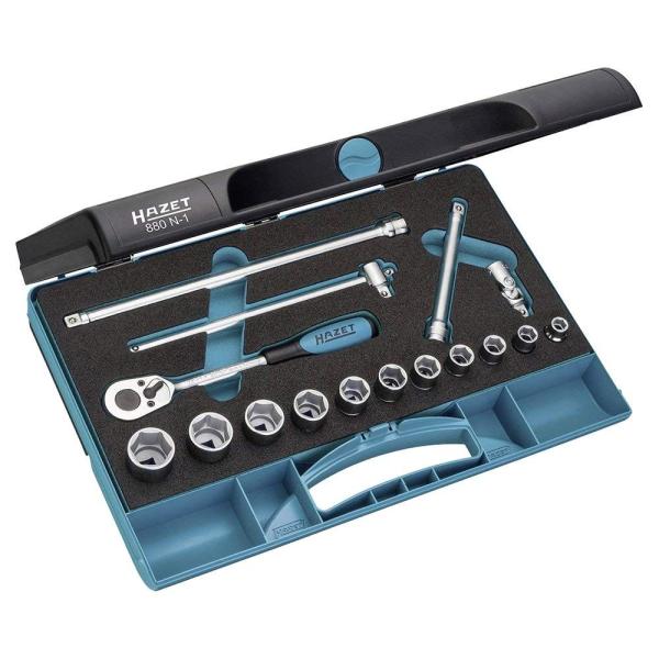 HAZET ハゼット 880N-1 3/8ラチェットハンドル ソケットセット HAZET ハゼット 880N-1 3/8ラチェットハンドル ソケットセット