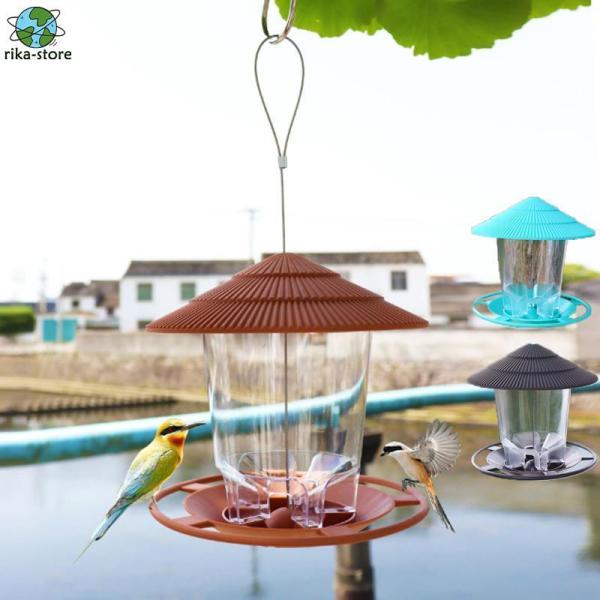 商品名鳥用 給水器 給餌器 鳥水やり バードフィーダー 鳥用 吊り下げ 野鳥小鳥 おしゃれ プラスチック 鳥の餌箱 グリッドチューブ付き 鳥 給餌器 スタンド 餌入れ 餌台 餌場 ペット食器 鳥用品商品仕様カラー グリーン グレー ブラウン...