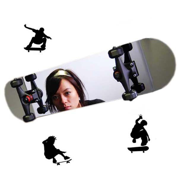 希少品 スケートボード デッキミラー スケボー 鏡 ストリート 壁掛け ミラー 希少品 スケートボード デッキミラー スケボー 鏡 ストリート 壁掛け