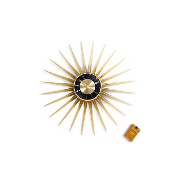 サンバーストクロック : RINKY DINK Yahoo!店 - 通販 - Yahoo!ショッピング