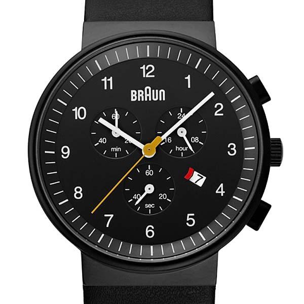 BRAUN 【ブラウン】BN0035BK クロノグラフ メンズ ウォッチ レザー