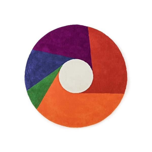 MAX BILL 【マックス ビル】ラグ マット Color Wheel カラー