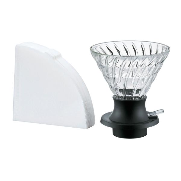 コーヒーをお湯に浸漬（しんし）してから抽出するドリッパー。コーヒー粉をお湯に浸すことで、コーヒー豆の味を余すことなく引き出せます。スイッチを押してからドリップするので、どなたでも均一な抽出が可能です。  食器洗い乾燥機でお使いいただけます。...