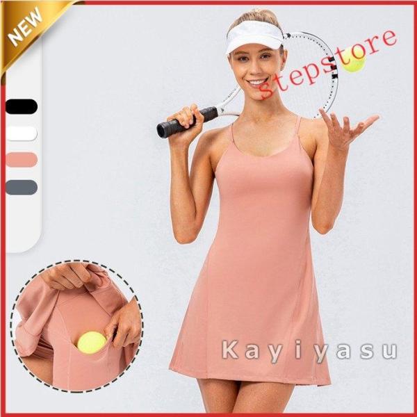 テニスウェア ワンピース パンツ レディース ショートパンツ ヨガウェア ボトムス かわいい ゴルフ ランニング マラソン 速乾 ストレッチ