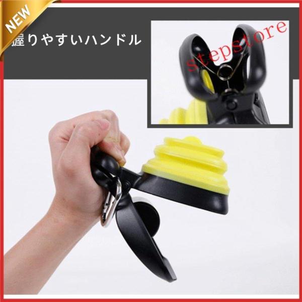 フンキャッチャー うんち取り マナーグッズ 糞取り器 犬 散歩 マナーグッズ フン処理 コンパクト 折りたたみ 持ち運び便利