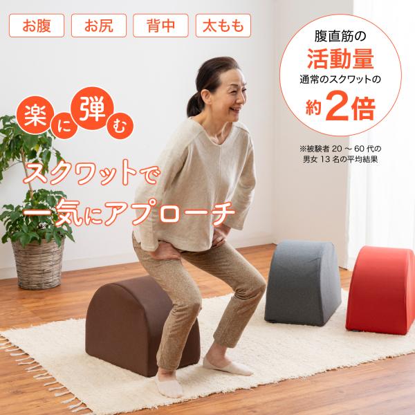 ストレッチクッション エクササイズグッズ スクワット運動 ワイドスクワットホッパー
