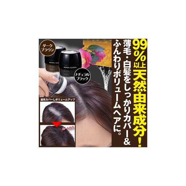 薄毛 白髪カバー 利尻と椿のPONヘアパウダー