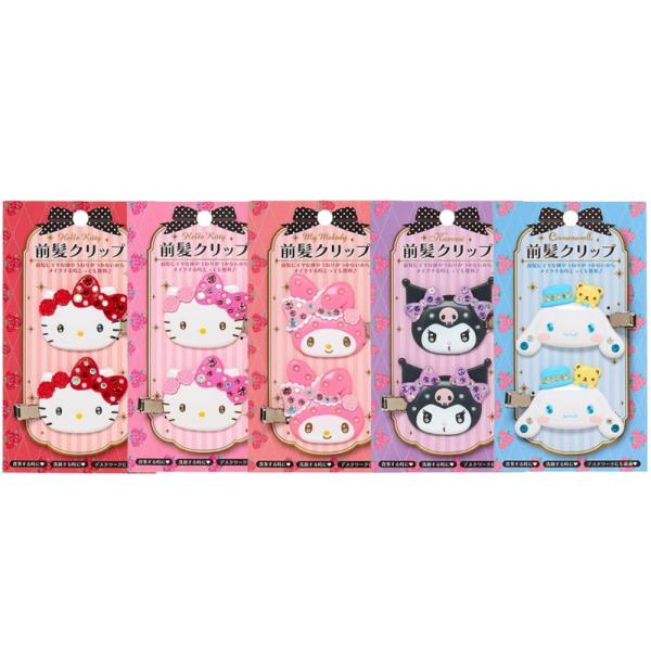 サンリオ　前髪クリップ sanrio_ec_official 前髪クリップが進化してる🥺💓 キラキラデラックス