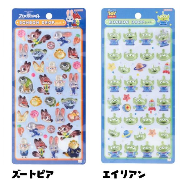 ボンボンドロップシール 第1弾 サンリオ ディズニー スヌーピー しず