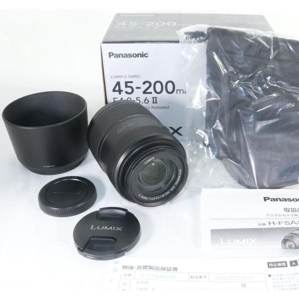 パナソニックLUMIX G VARIO 45-200mm 新品級》 Panasonic LUMIX G VARIO 45-200mm F4.0-5.6 II POWER O.I.S.