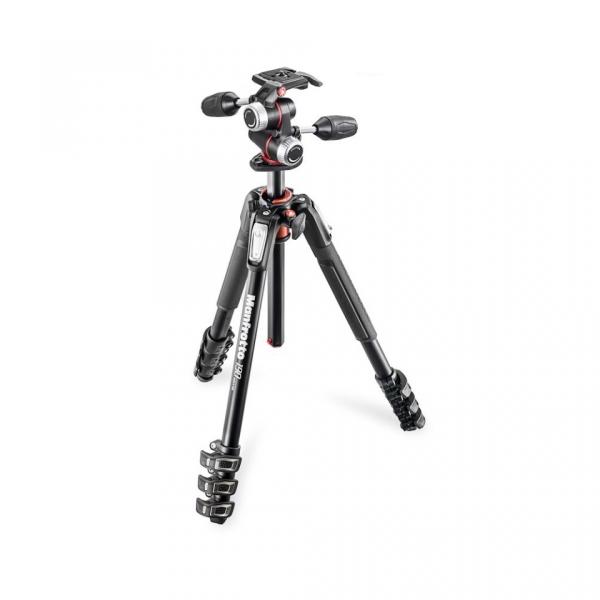 Manfrotto 190 MK190XPRO4-3W 190プロアルミニウム三脚4段 +RC2付3