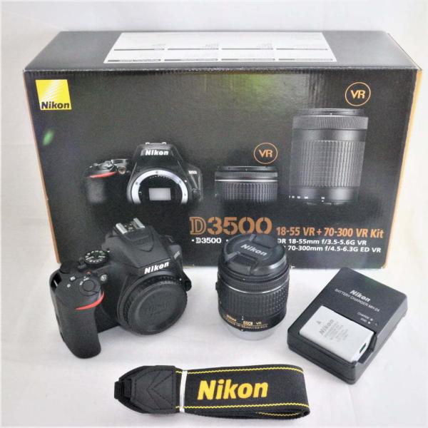 NIKON D3500 AF-P 18-55 レンズキット ニコン ボディ ブラック k1442