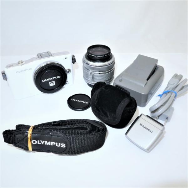 OLYMPUS PEN Mini E-PM1 ホワイト ズームレンズ付 OLYMPUS PEN Mini E-PM1 ホワイト ズームレンズ付 Amazon