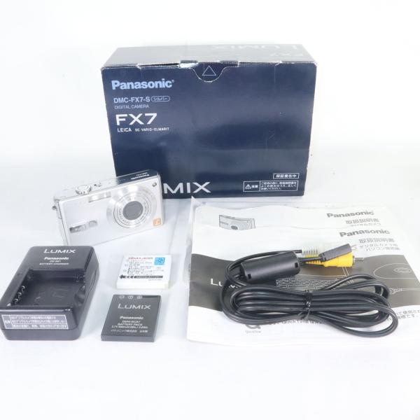 Panasonic デジタルカメラLumix DMC-FX7 シルバー三脚付き Panasonic LUMIX FX7 DMC-FX7 シルバー k1692 : りんすまいる - 通販