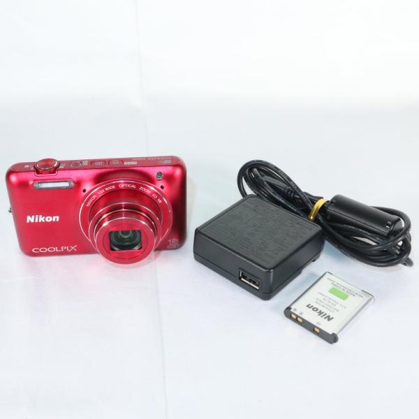 【美品 & おまけ付き】Nikon COOLPIX S6600 ラズベリーレッド Amazon | Nikon クールピクス S6600RD ラズベリーレッド