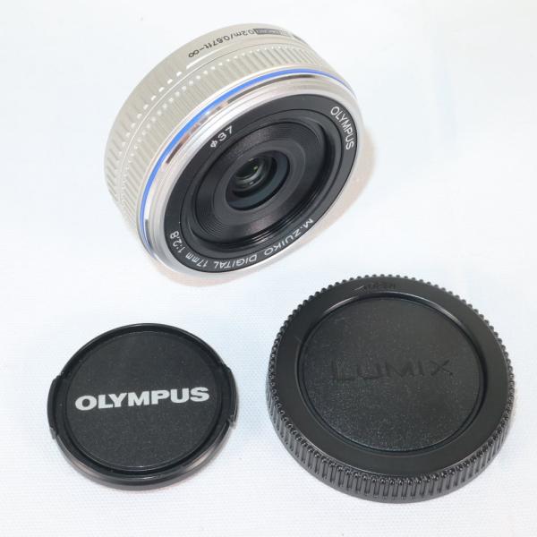 OLYMPUS M.ZUIKO DIGITAL 17mm F2.8 シルバー k1870 : りんすまいる
