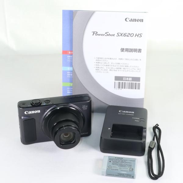 CANON PowerShot SX620 HS ブラック キャノン k2041 : りんすまいる