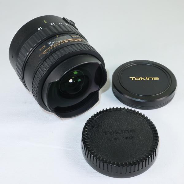 中古】 訳あり Tokina AT-X 107 DX Fisheye 10-17mm F3.5-4.5
