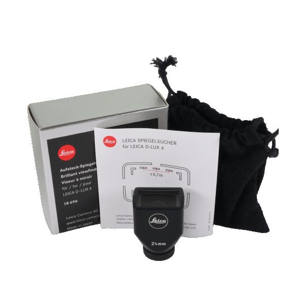極上美品》 LEICA D-LUX4 用 ビューファインダー 24mm ブラック 極上美品》 LEICA D-LUX4 用 ビューファインダー 24mm ブラック