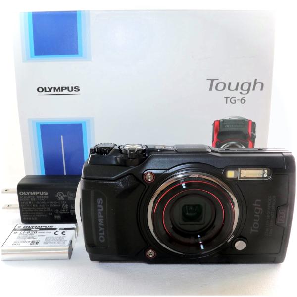 ショット数155回のみ》 OLYMPUS Tough TG-6 ブラック コンパクトカメラ