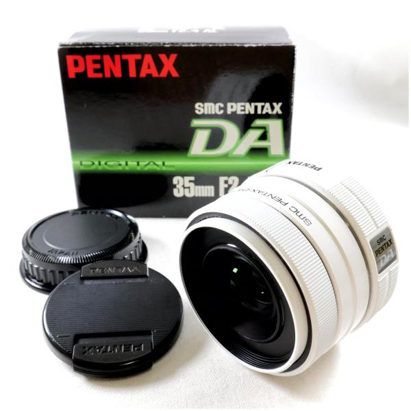 ＜良品＞ smc PENTAX-DA 35mm F2.4 AL｜標準単焦点レンズ 極上美品》 単焦点レンズ PENTAX smc PENTAX-DA 35mm F2.4AL ホワイト