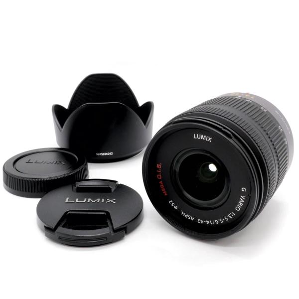 【美品】 Panasonic LUMIX G VARIO 14-42mm Panasonic LUMIX G X Vario PZ 14-42mm f/3.5-5.6 Aspherical Lens for