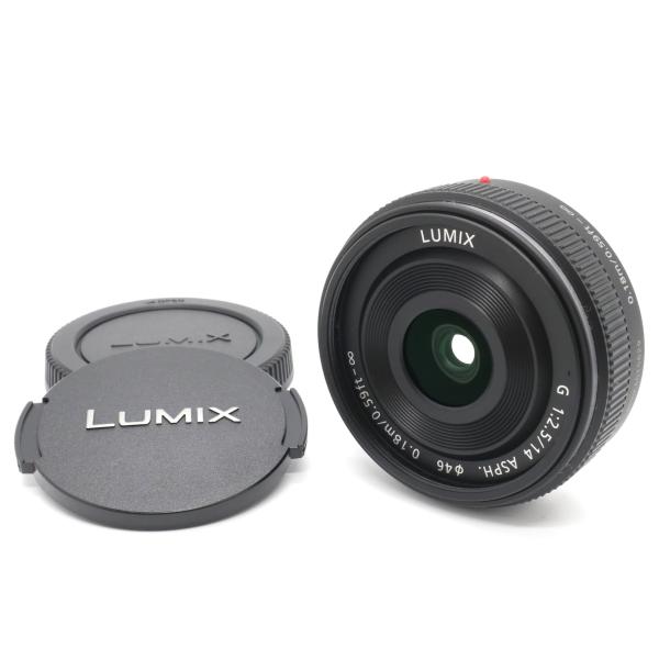 極上美品》 Panasonic LUMIX G 14mm F2.5 ASPH. H-H014 ブラック