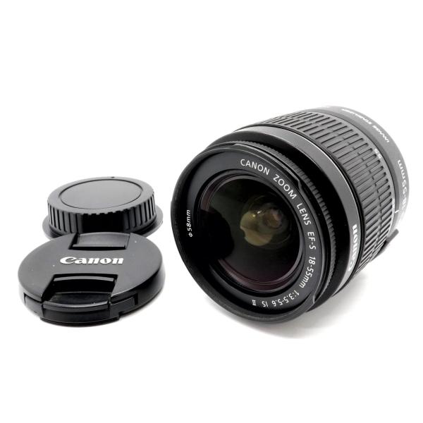 Canon EF-S 18-55mm レンズ （2本まとめ売り） 美品》CANON EF-S 18-55mm F3.5-5.6 IS II キヤノン キャノン k2813-2