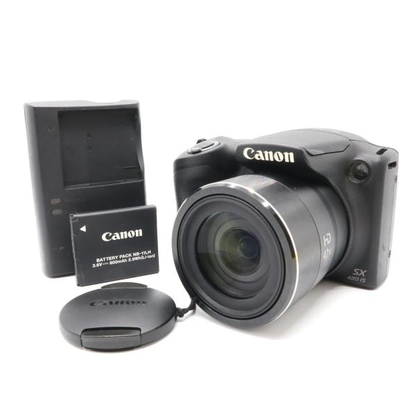 美品》 コンパクト デジタルカメラ CANON PowerShot SX420 IS キヤノン