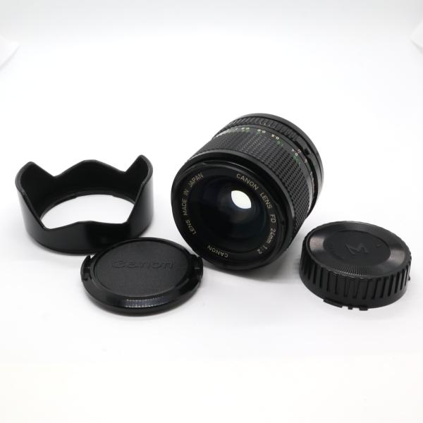 訳あり CANON NEW FD 24mm F2 キヤノン k3040 : りんすまいる - 通販