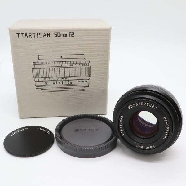 新品級》 単焦点レンズ TTArtisan 50mm F2 ソニー Eマウント SONY