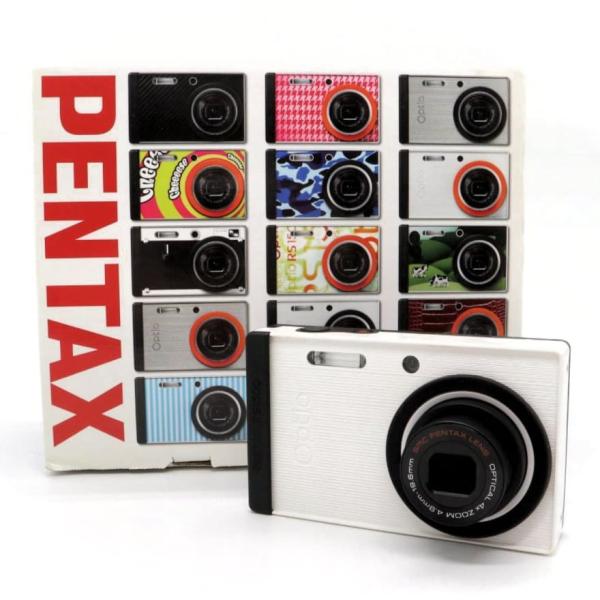 コンパクトデジタルカメラ PENTAX Optio RS1500 パールホワイト