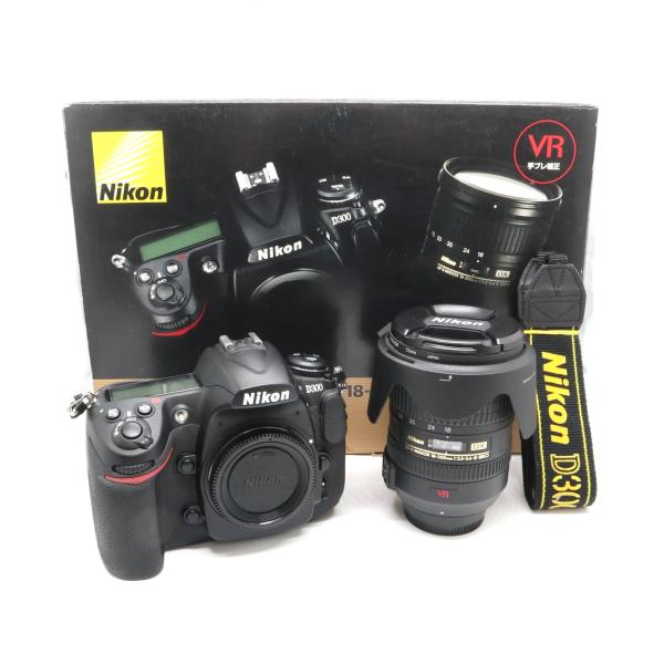 《美品 S数5724回》 デジタル一眼レフカメラ NIKON D300 AF-S DX VR18-200G レンズキット ニコン k3229