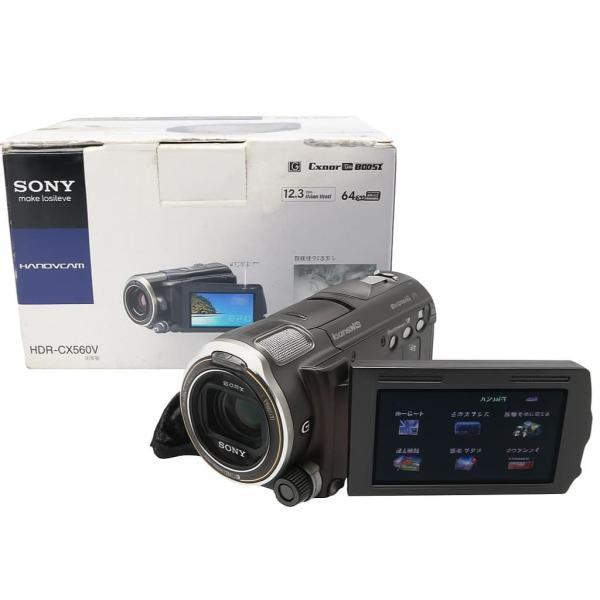 SONY HDR-CX560V ビデオカメラ 12.3メガピクセル Amazon.com : Sony HDR-CX560V High Definition Handycam Camcorder
