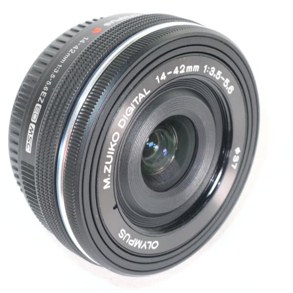 OLYMPUS M.ZUIKO DIGITAL ED 14-42mm F3.5-5.6 EZ ブラック オリンパス