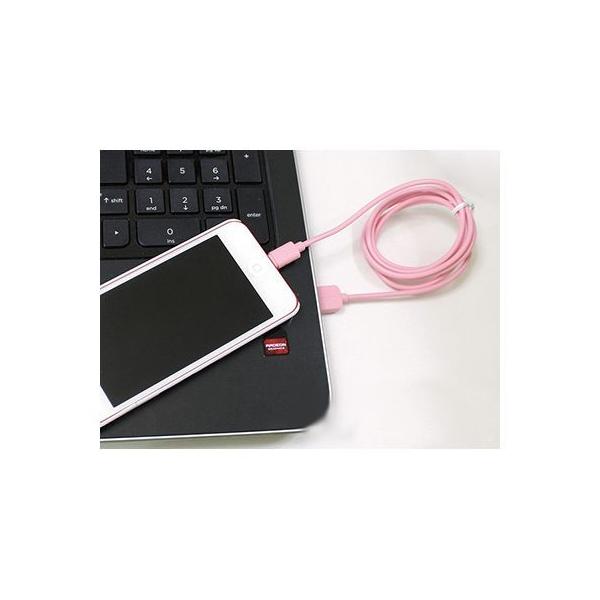 ���C�g�j���O�P�[�u�� Lightning �Ή� �[�d�P�[�u�� iPhone iPad LTG-01LPK / ���C�g�s���N