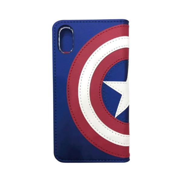 マーベルティーム MARVEL iPhone XS / X 対応 ステッチレザー