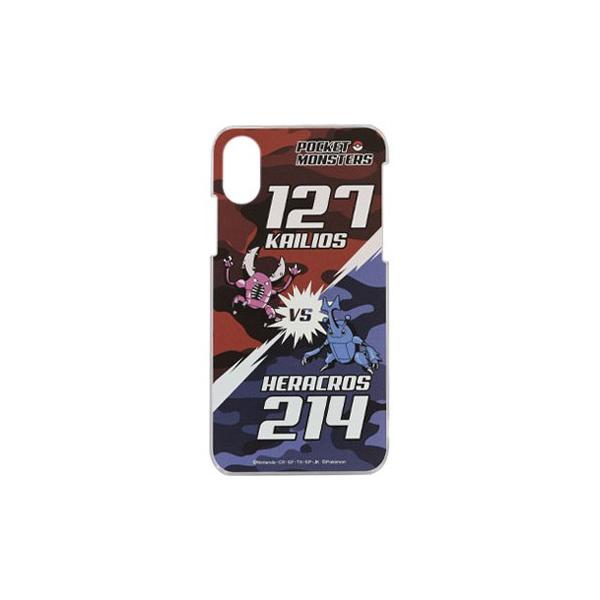 ポケットモンスター iPhoneXS/X対応ハードケース POKE-594A / カイロスvsヘラクロス
