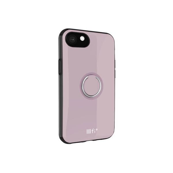 IIIIfit (ring) iPhone SE2 2020 ��2���� 8/7/6s/6�Ή��P�[�X IFT-53GY / �O���[