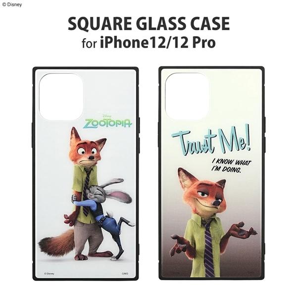 ズートピア Iphone12 12 Pro対応スクエアガラスケース Dn 777a ジュディ ニック リンゾウ 通販 Yahoo ショッピング