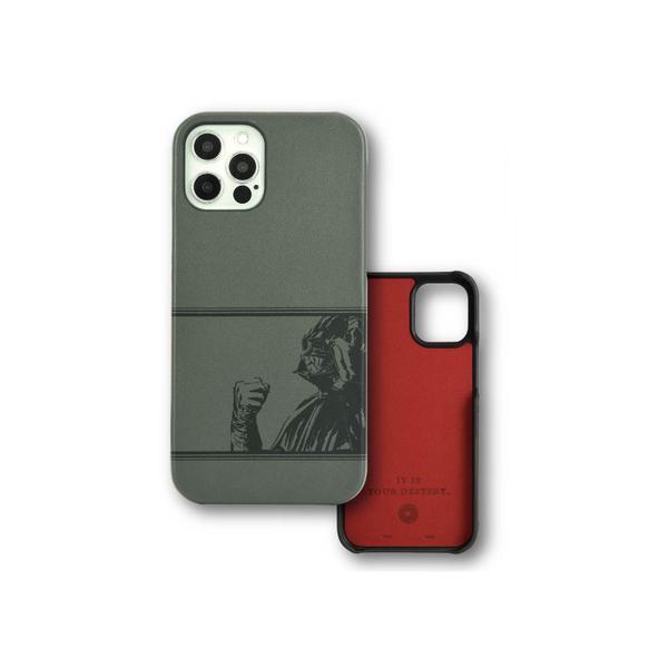 STAR WARS�@iPhone12/12 Pro�Ή� �v���~�A���V�F���P�[�X STW-141B / DARTH VADER�@/ �X�^�[�E�H�[�Y