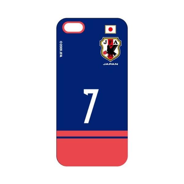 iPhone 5 / 5s / SEi2016 1j ΉP[X 2014NŃTbJ[{\`[f SAMURAI BLUE CZXi / NO.7