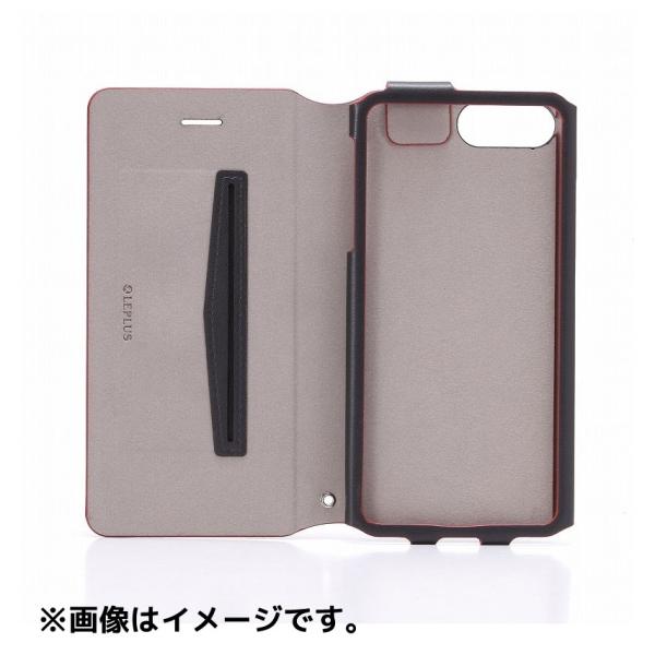 James iPhone 8 Plus / 7 対応 一枚革 PUレザーケース LP-I7PLFJRD
