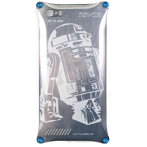 STAR WARS X^[EEH[Y iPhone SEi2016 1j / 5s / 5 Ή A~\bhP[X / R2-D2iVo[j