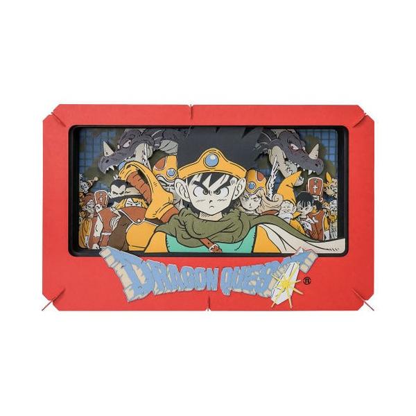 【新品】ドラゴンクエスト PAPER THEATER DQI、DQII、DQⅢ パッケージイラストを立体的に楽しめる！『DQII』＆『DQIII