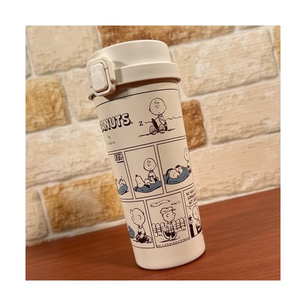 送料無料 ピーナッツ/スヌーピー ワンプッシュタンブラー 480ml SPC-1538 / コミック柄